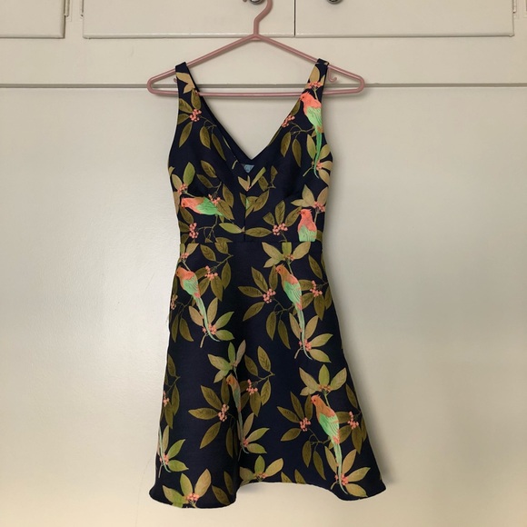 Anthropologie Eva Franco embroidered dress 0P - Picture 2 of 7